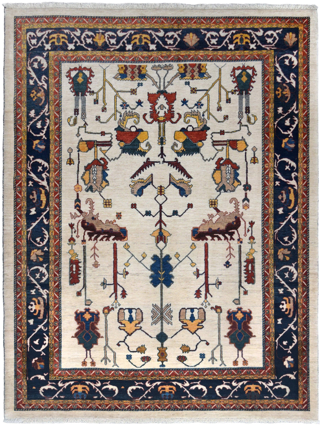 Persian Kashkuli Gabbeh Rug Modern Shop Tapis 