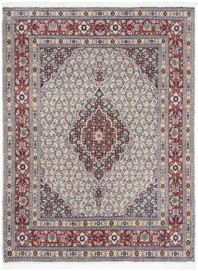 Persian Moud Mahi Rug handmade area rug Shop Tapis 4'7 X 6'3 