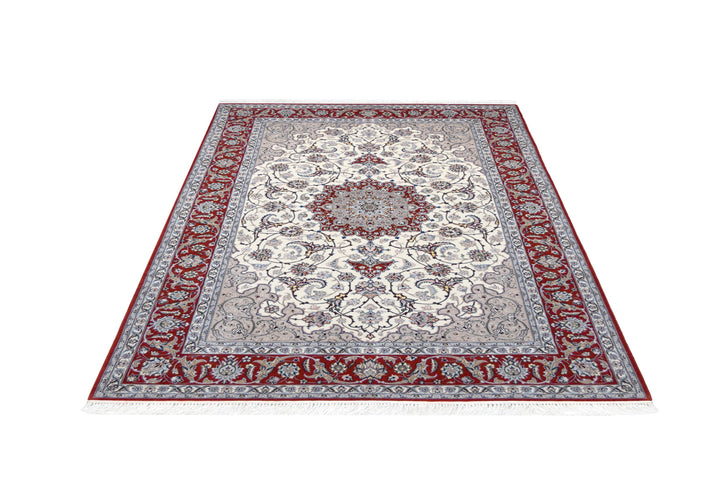 Persian Red Isfahan rug handmade area rug Shop Tapis 