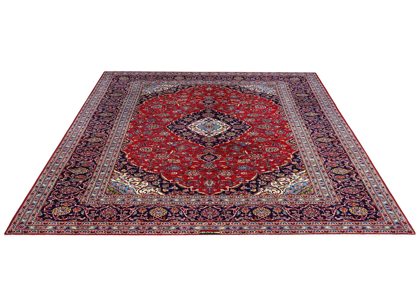 Persian Red Kashan Rug handmade area rug Shop Tapis 