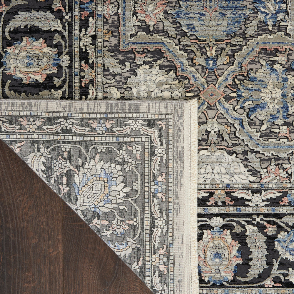 Polonaise Grey/Navy Rug Transitional Shop Tapis 