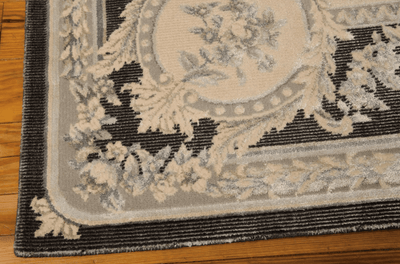 Ricco Charcoal Rug handmade area rug Shop Tapis 
