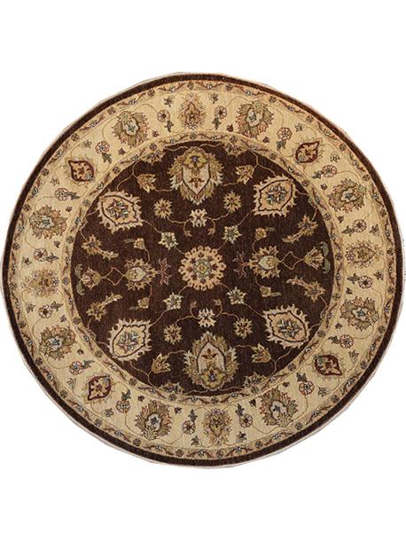 Round Chobi Rug Shop Tapis 