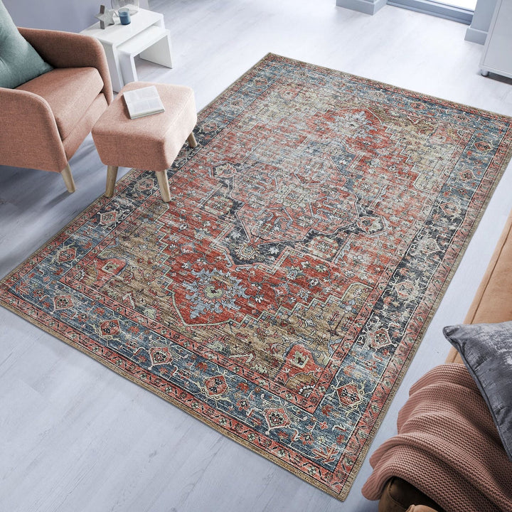 Pissarro Cayenne Washable Rug