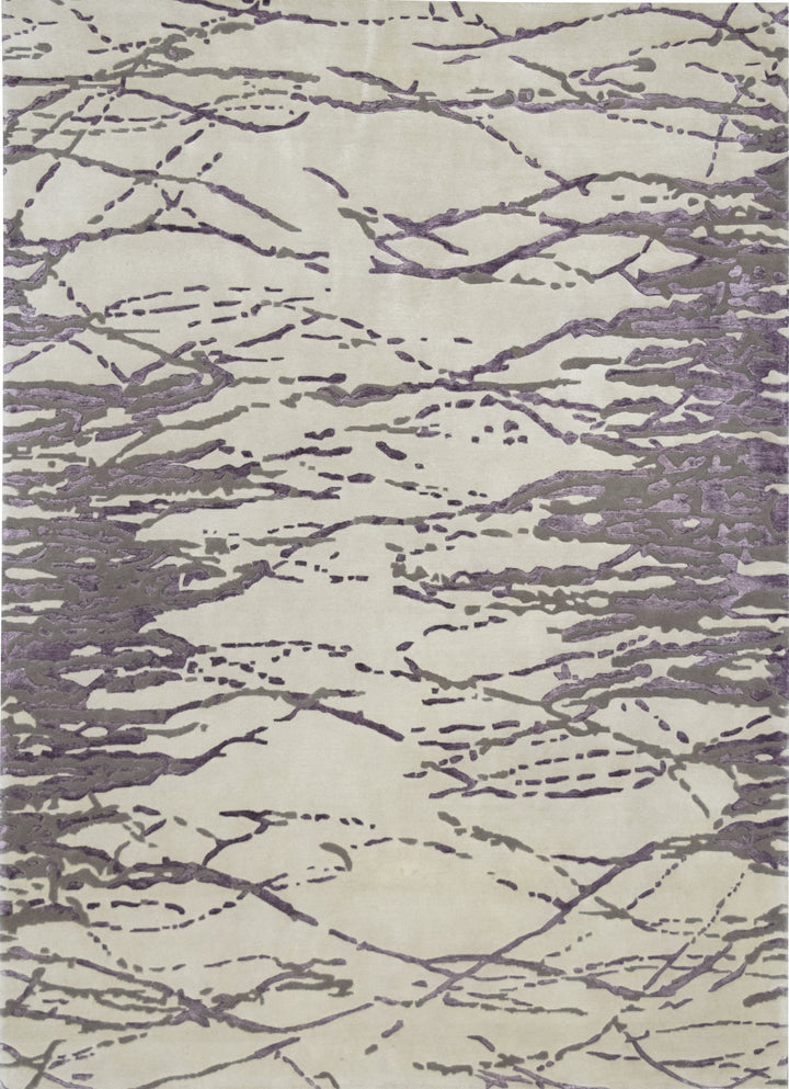 Sandstone Mineral Violet Rug Modern Shop Tapis 