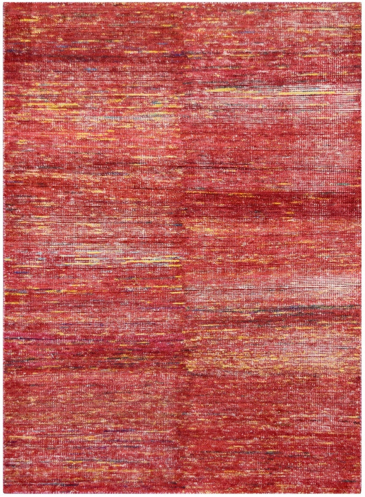 Sari Silk Red Rug Sale Shop Tapis 5'6" X 7'8" 