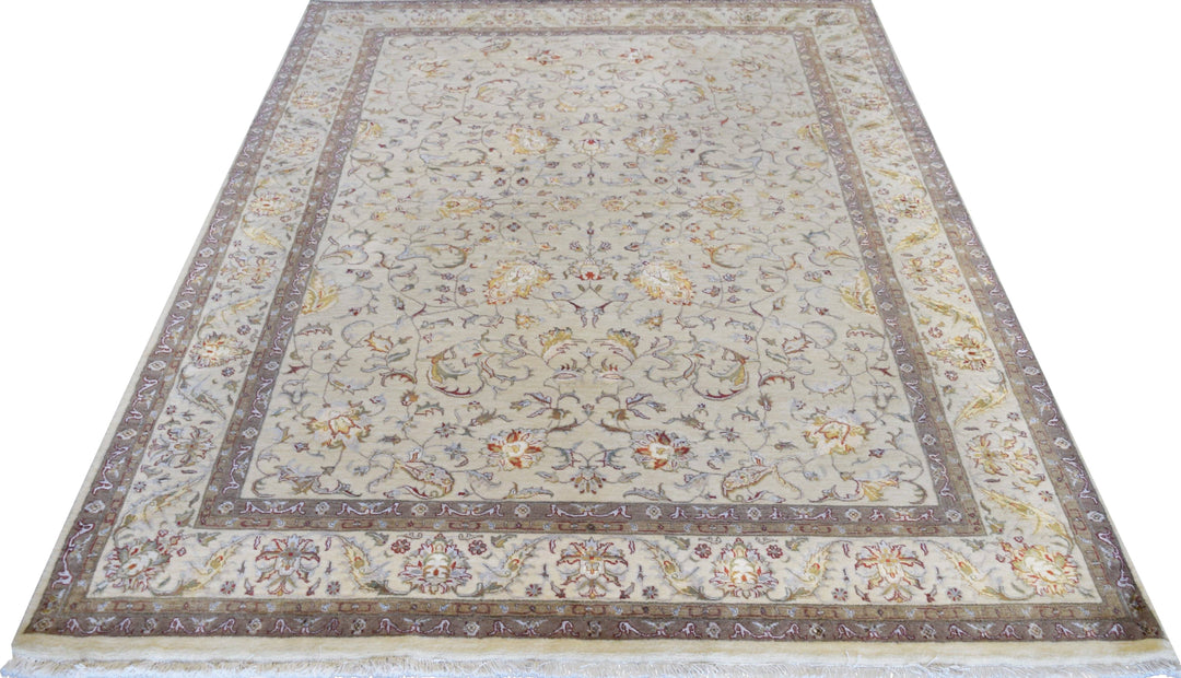 Silk Flower Jaipur Rug handmade area rug Shop Tapis 