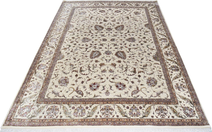 Silk Flower Jaipur Rug handmade area rug Shop Tapis 