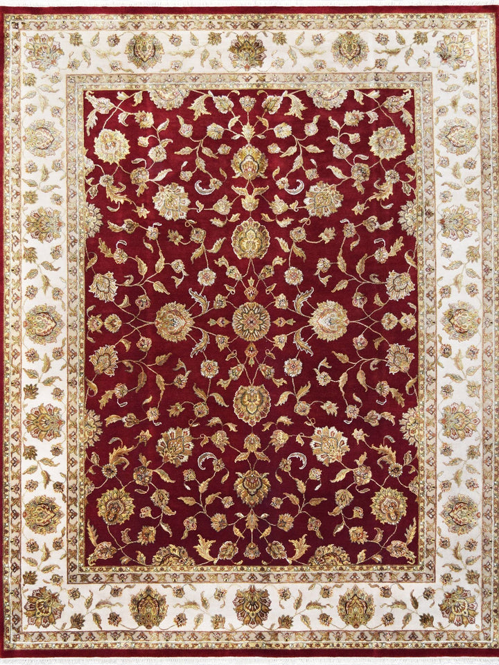 Silk Flower Rug handmade area rug Shop Tapis 