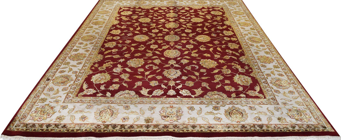 Silk Flower Rug handmade area rug Shop Tapis 