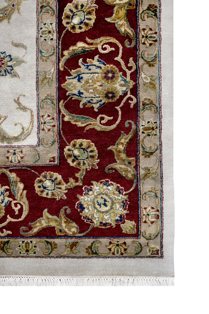 Silk Flower Rug handmade area rug Shop Tapis 