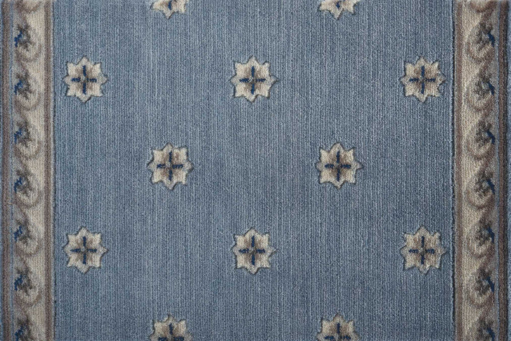 Somerset Regency Stair Runner runner Shop Tapis Light Blue 