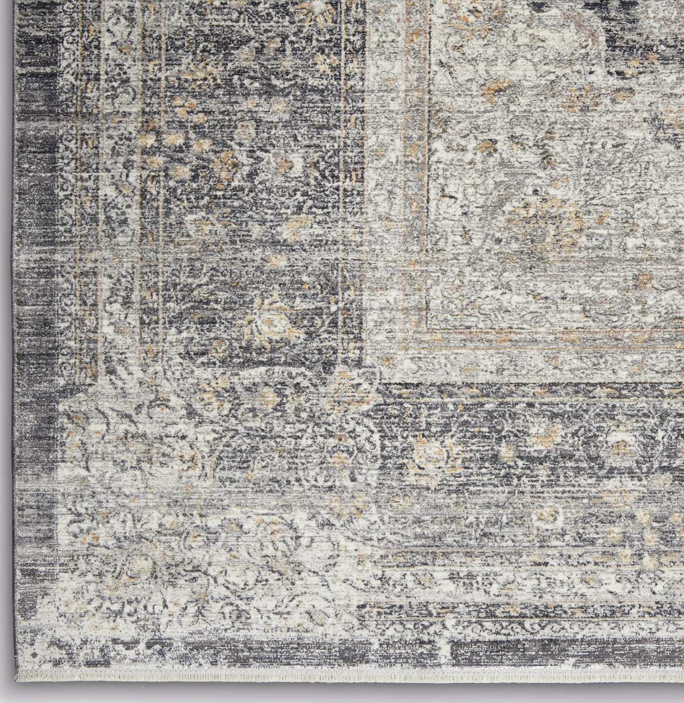 Polonaise Charcoal Rug Transitional Shop Tapis 