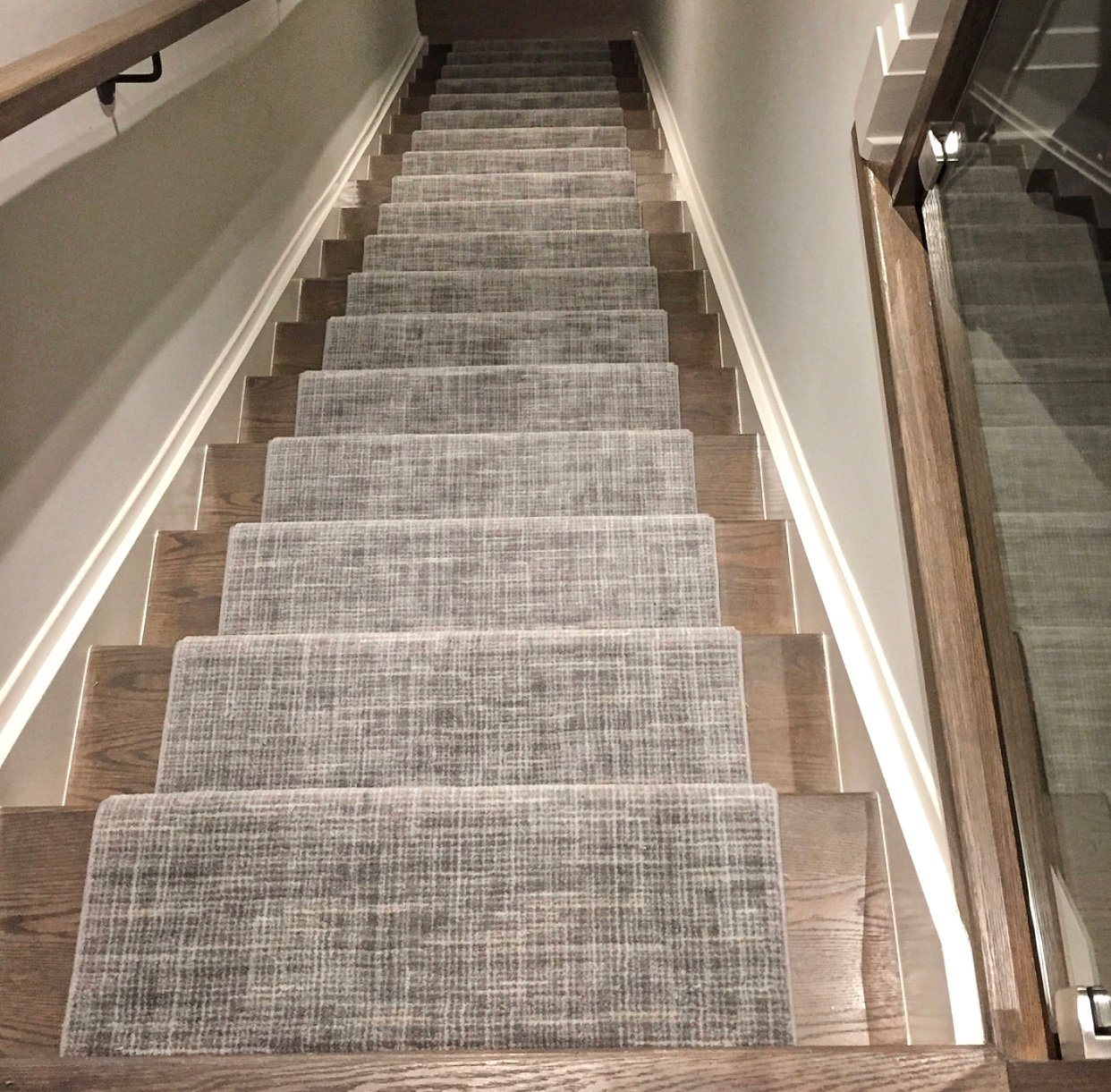 Stitches Stair Runner Stair runner Shop Tapis Chambray 