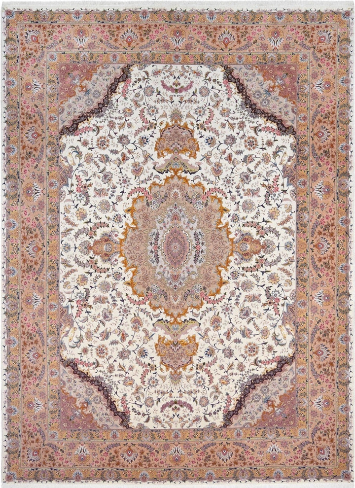 Tabriz Benam Medallion Rug handmade area rug Shop Tapis 