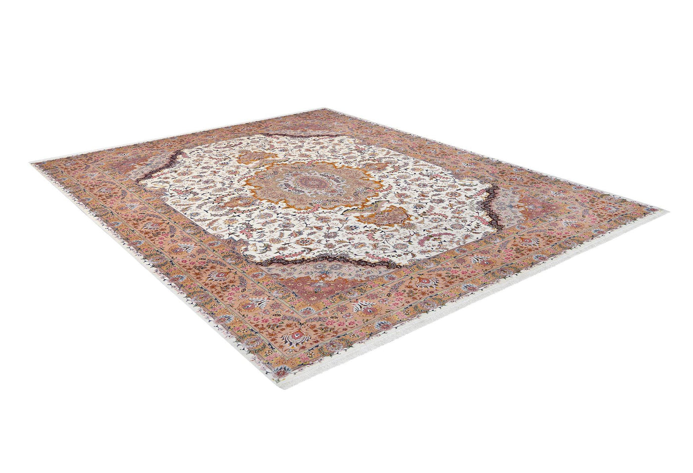 Tabriz Benam Medallion Rug handmade area rug Shop Tapis 