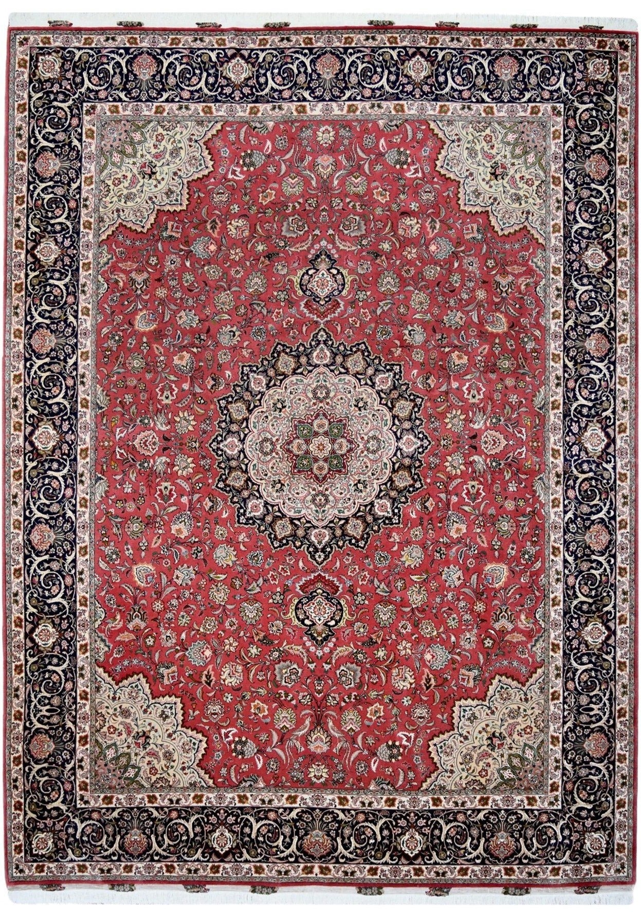Tabriz Jawad Rug handmade area rug Shop Tapis 10 X 13'2 