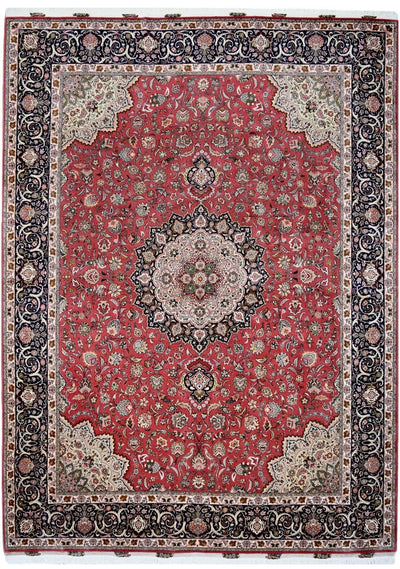 Tabriz Jawad Rug handmade area rug Shop Tapis 10 X 13'2 
