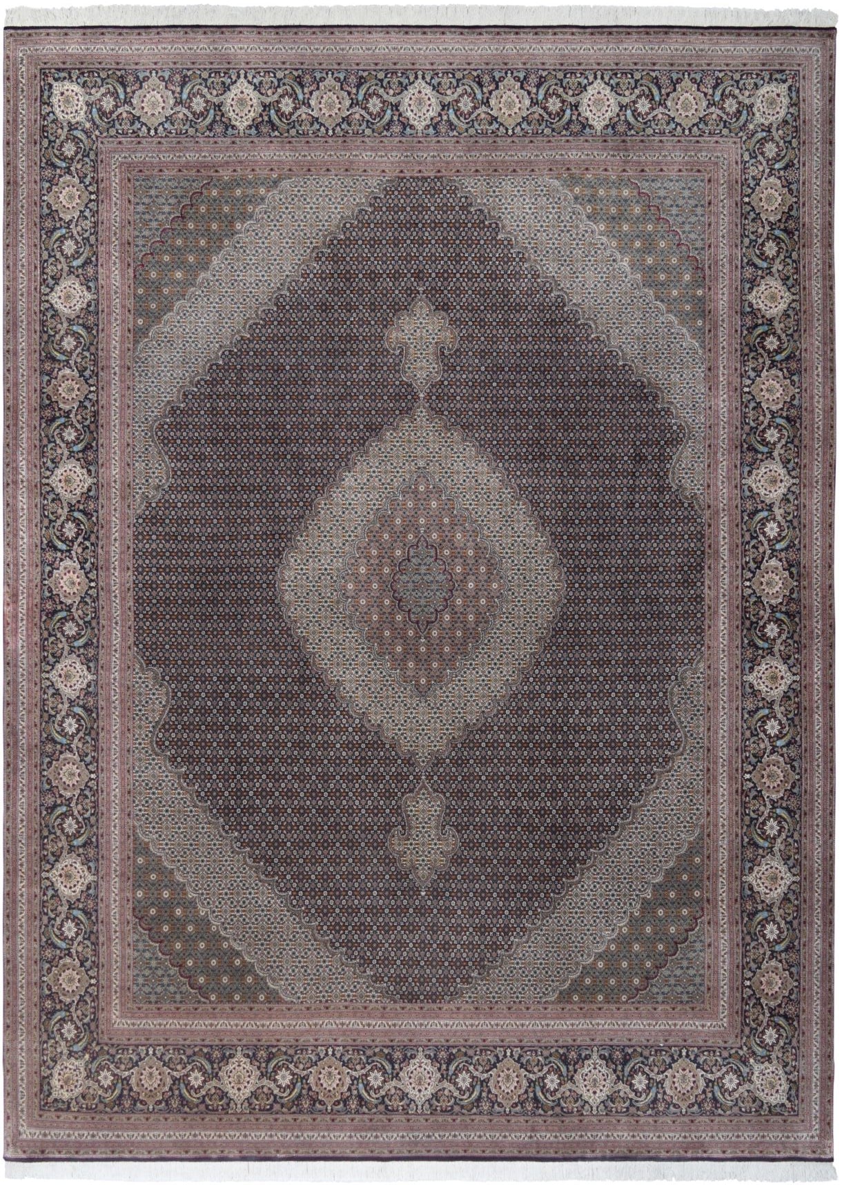 Tabriz Mahi Persian Rug handmade area rug Shop Tapis 