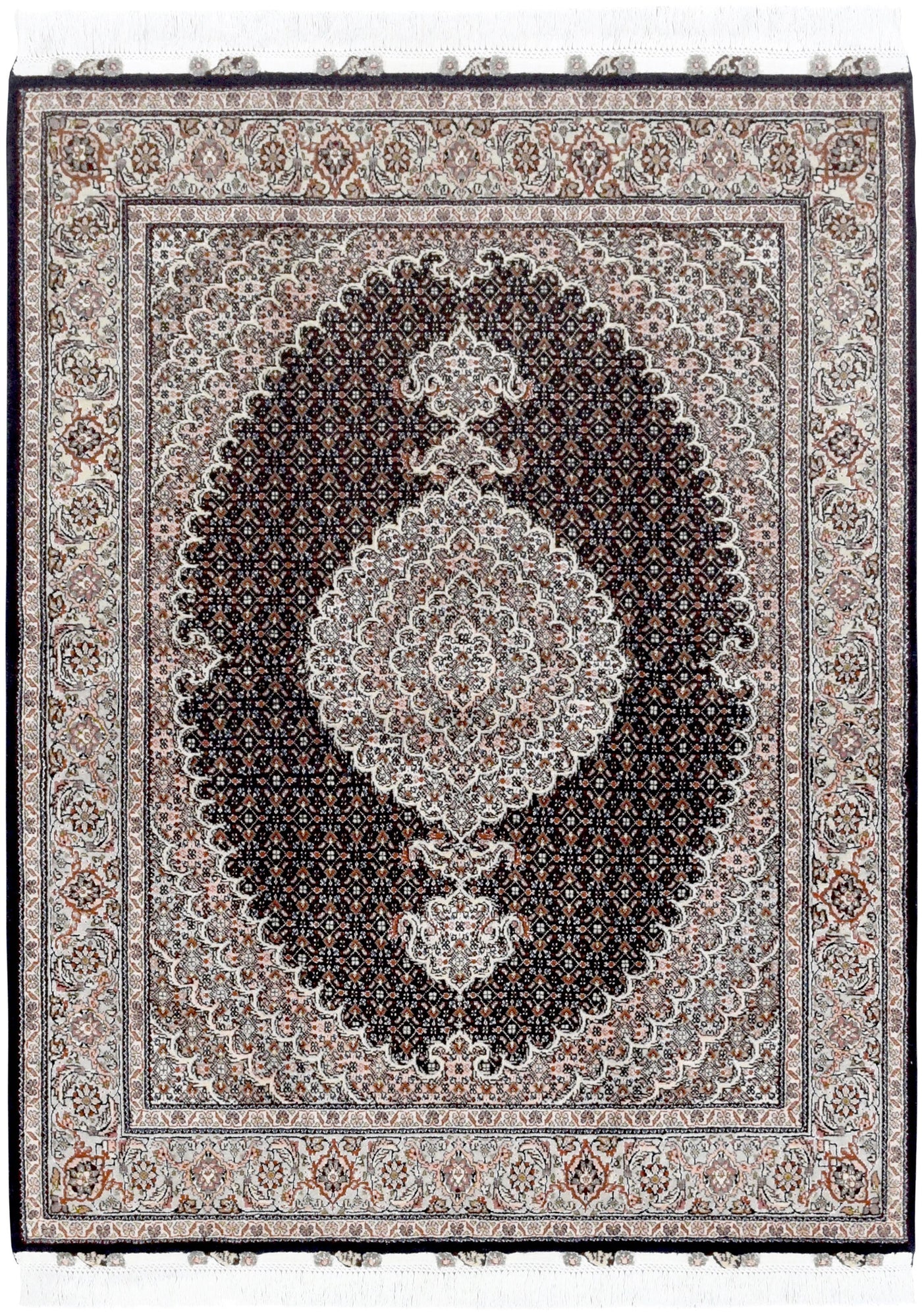 Tabriz Mahi Persian Rug handmade area rug Shop Tapis 5 X 6'7 