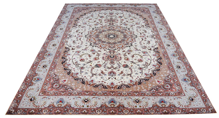 Tabriz Shiva Lilac Rug handmade area rug Shop Tapis 