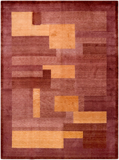 Tibet Wool Rug handmade area rug Shop Tapis 8'6 X 11'6 