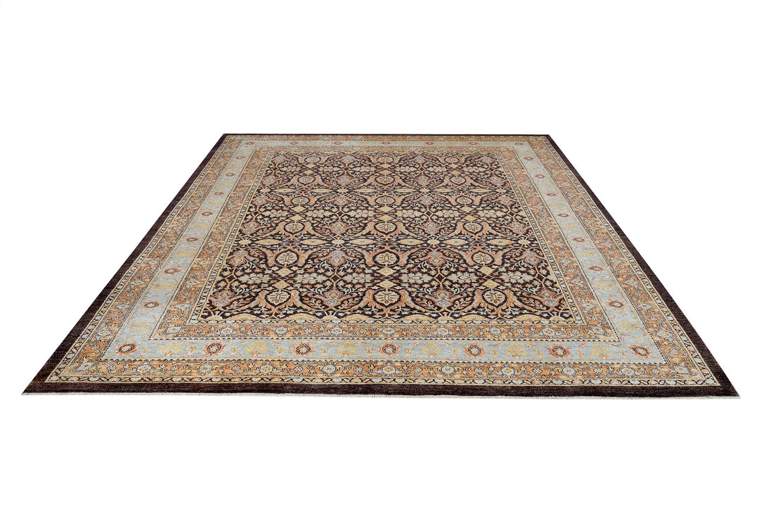 Ziegler Brownstone Rug handmade area rug Shop Tapis 